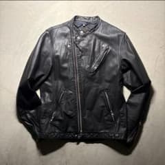 00s archive vintage レザージャケット ギミック Y2K ラム leather jacket ギミック お兄系 y2k archive - メルカリ