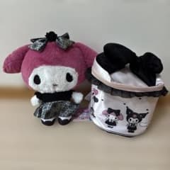 サンリオ　マイメロディぬいぐるみ+サンリオキャラクターズ ポーチ2点セット