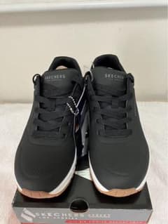 SKECHERS Street ブラック スニーカー エアクールメモリーフォームのサムネイル