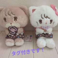mikko×サンリオキャラクターズ　ドーナツデザインBIGぬいぐるみ　2つセット