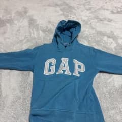 GapKids パーカー ブルー 150のサムネイル