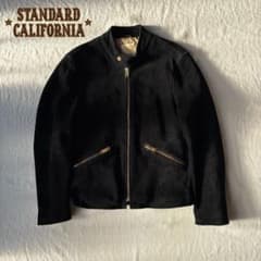 STANDARD CALIFORNIA スウェード シングルライダース M - メルカリ