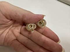 パールストーン Diorピアスのサムネイル