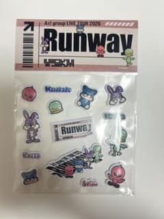 Aぇ! group LIVE TOUR 2026 Runway ステッカーのサムネイル