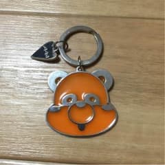 AAA ステンドグラスキーホルダー 橙のサムネイル