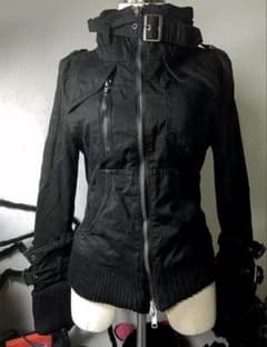 Y2Kパンク ロック ハイネック ジャケット 黒 V系 地雷系 ボンテージ Y2Kパンク ロック ハイネック ジャケット 黒 V系 地雷系 ボンテージ