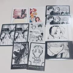 ヒカルの碁原画展 塔矢アキラ ぱしゃこれ クリアカード 7点セット