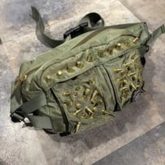 希少】EASTPAK×MACKDADDY LVリメイクブラックスタッズ付き|mercari 