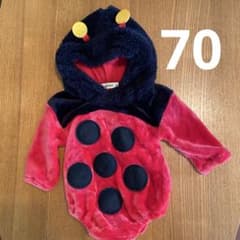 てんとう虫　ロンパース70のサムネイル