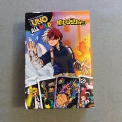 おまとめ◯UNO オールワイルド 僕のヒーローアカデミア 轟焦凍マクドナルド中古のサムネイル