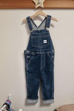 EDWIN オーバーオール　デニム　100のサムネイル