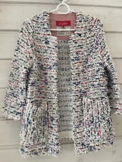 Cookiem ×yonetomiノーカラージャケット ミックスカラー美品 Cookiem ×yonetomiノーカラージャケット ミックスカラー美品 - メルカリ