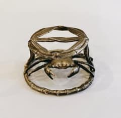 笹蟹蓋置　二代目黒谷哲匠作　茶道具 m42604312473_1.jpg?1680338335