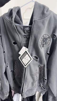 KRY clothing GALFY 蹴威の百合の紋章パーカー REFLEM - メルカリ