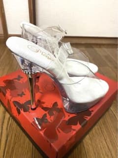 未使用品　プリーザー クリアヒールのサムネイル