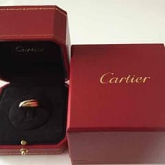 【お値下げ】カルティエ  トリニティ  3連リングのサムネイル