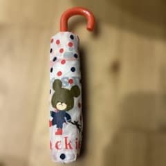 Jackie 折りたたみ傘 ドット柄のサムネイル