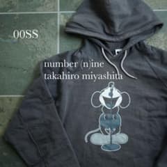 初期 希少サイズ NUMBER (N)INE mickey パーカー 4 - メルカリ