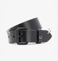 FRED PERRY レザーベルト ブラック