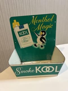 ペンギン KOOLペンギン❤︎1951年ニューヨークデパートディスプレイスタンド 値下げ!!【希少・ヴィンテージ】 Kool タバコディスプレイ ペンギン