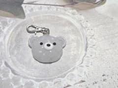 【ハンドメイド】くまのメロンパン風グミキーホルダーのサムネイル