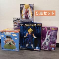 一番くじ ドラゴンボール フィギュア 5点セットMSP悟飯 ベジータ