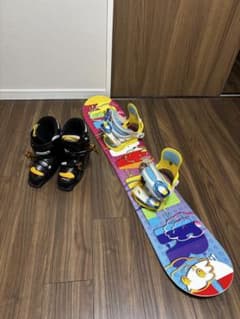 スノーボード キッズ 110 ブーツセット19-20 - メルカリ
