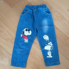 NAMI様専用　スヌーピー　デニムズボンのサムネイル