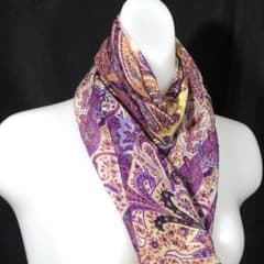 エトロ　大判スカーフ／ストール 極美品 ETRO エトロ 大判ストール ショール スカーフ D551 - メルカリ