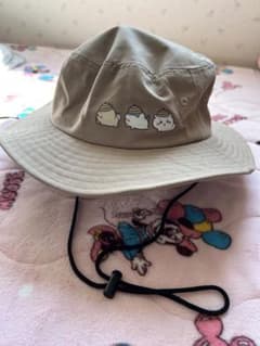 新品⭐️ちいかわ　ハチワレ　ウサギ⭐️サファリハット　ベージュ　紐付きのサムネイル