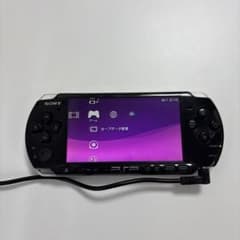 PSP3000 本体 SONY ゲーム機　コードとソフト7本付き 動作確認済のサムネイル