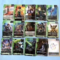 ガンダムカードゲーム ブースター スターター ウイング 緑