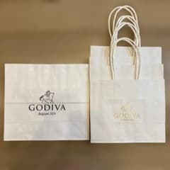 GODIVA ショップ袋 5枚セットのサムネイル