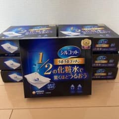 ユニチャーム シルコット うるうるコットン 40枚×7箱のサムネイル