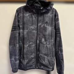 adidas ウィンドブレーカー カモフラ柄 メンズ M 美品 パーカーのサムネイル