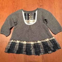 あったか素材 ワンピース 80のサムネイル