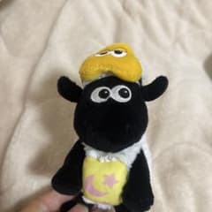 ひつじのショーン ぬいぐるみ マスコット おやすみのサムネイル