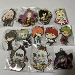 Fate 고무 스트랩 12 점 세트 키 홀더