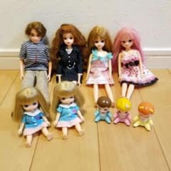リカちゃん人形　家族セットのサムネイル
