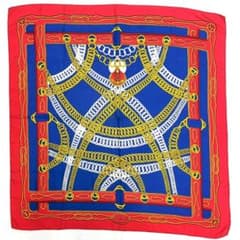HERMES エルメス カレ90 MAILLONS スカーフ タグなし - メルカリ
