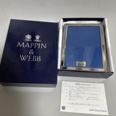 ととろ　イギリス王室御用達　MAPPIN & WEBB 銀製フォトフレーム MAPPIN & WEBB フォトフレーム - メルカリ