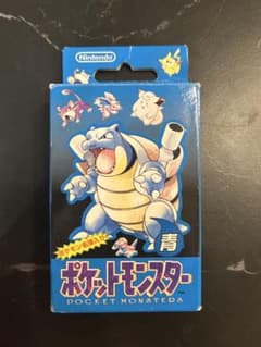超希少　任天堂 ポケットモンスター トランプ 青のサムネイル