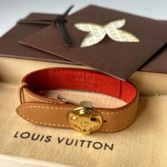 美品 ルイヴィトン グッドラックブレス フラワー ブレスレット ブラスレヴー 美品 ルイヴィトン グッドラックブレス フラワー ブレスレット