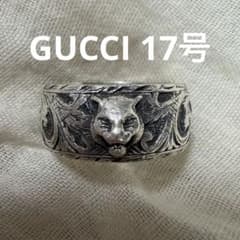 GUCCI キャットヘッド シルバーリング 17号のサムネイル