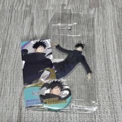 Jujutsu Kaisen Jujutsu Festival Megumi Fushiguro Acrylic Stand Pin badge, ticket-style card