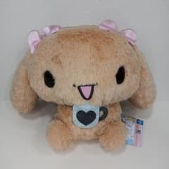 タグ付き シナモロール カフェカラー BIGぬいぐるみ