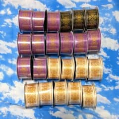 クラシック柄 リボン 23個 幅30mm×1.5m まとめ売りのサムネイル