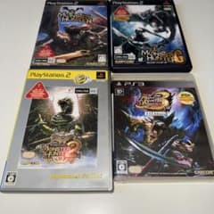PS2&PS3 몬스터 헌터 4개 세트