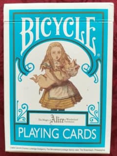 【★不思議の国のアリス ディズニー Bicycle マジック 手品 トランプ 】