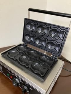 たい焼き器 6個焼き 業務用 家庭用　電気　１0０Vのサムネイル